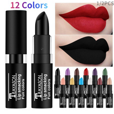 blacklipstick, Makeup, Lipstick, Beauty