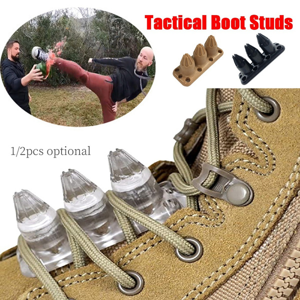 spiked combat boots