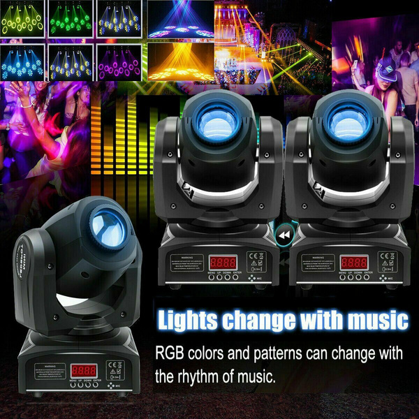 Faretti Effetti Luce Pinspot LED RGBW Da 30W Con Controllo DMX Luce Effetto Per Palco Discoteca E 734416 - Foto 13