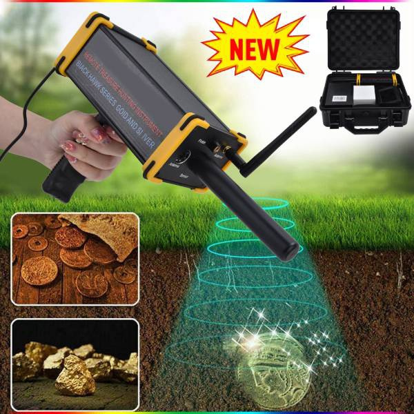 New Handheld Underground Metal Detector 1500m Range Silver Gold Hunting 