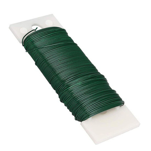 22 Gauge Floral Wire Flexible Paddle Wire Florist Green Wire for Crafts ...