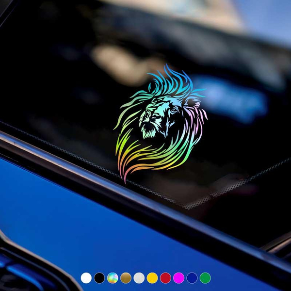 1PC Auto Stickers Personalized Lion Vinyl Car Decals for Automobile