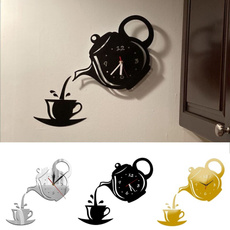 teapotclock, Coffee, Home Decor, Stickers