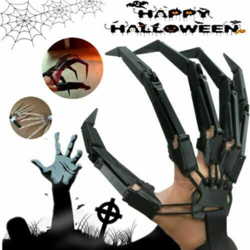 Halloween Knuckles 3D Joint Finger Extensions Cosplay Flexible Control ...