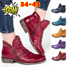 ankle boots, casual shoes, boots for women, Winter