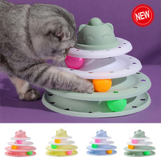 cattoy, Toy, threelevelspetcattoy, towertrack
