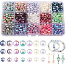 pearlbeadsearring, Jewelry, imitationpearlbead, pearls