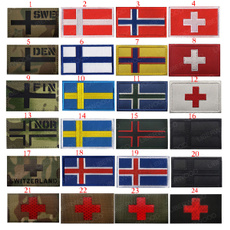 crossmedicalpatch, fastenerpatch, Army, badge