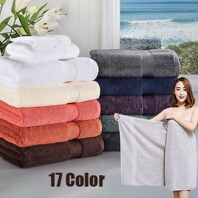 Large soft bath online towels