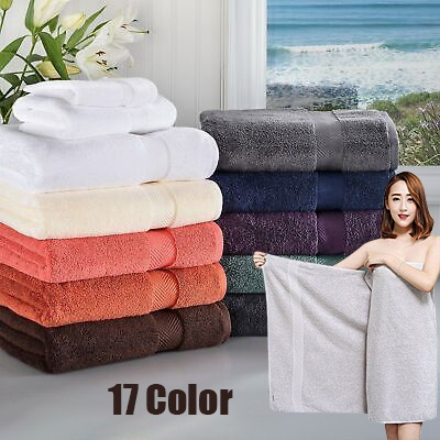 Microfiber Bath Towels Soft Bath Sheets Towels for Adults Absorbent and  Fast Drying Bath Towel 34x34cm/74x33cm/140x70cm