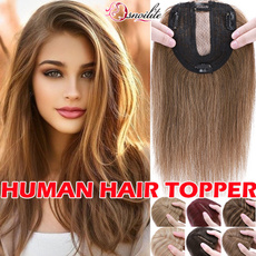 topperhairextension, clip in hair extensions, humanhairtopper, topperhairpieceshumanhairbrown