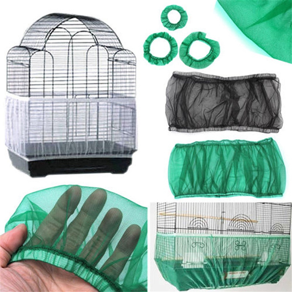Universal Bird Cage Cover 360 Degrees Covering Bird Cage Mesh Net
