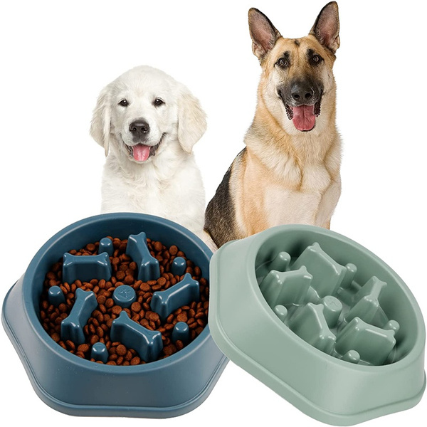 Benepaw Stainless Steel Slow Feeder Dog Bowls Anti-Gulping Pet Fun Slow  Feeding Dishes Puzzle For Small Medium Large Breed - AliExpress