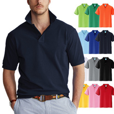 short sleeves, pullovermen, Plus Size, Golf