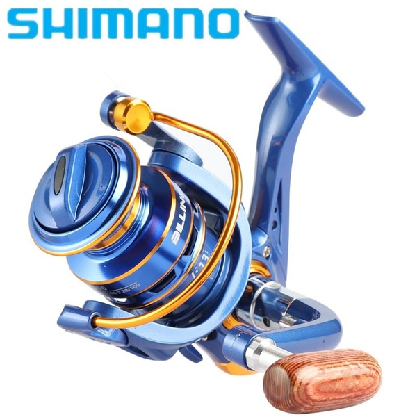 SHIMANO Max Drag 100kg(220LB) Fishing Reel with 13BB 5.2:1 Metal Spool  Spinning Wheel Shaft Salt Water Reel Fishing Reel BF1000-7000 Gear Ratio  High Speed Casting Fishing Reel