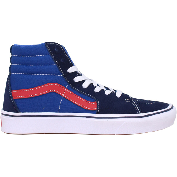 Vans Comfycush SK8-Hi Blue/White-Red VN0A3WMB1RP Men's | Wish