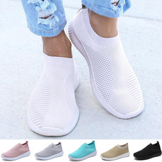 Sneakers, Outdoor, Running Shoes, knitted