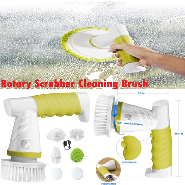 Electric Rotary Scrubber Electric Cleaning Brush, Bathroom