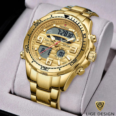 quartz, gold, wristwatch, Dress