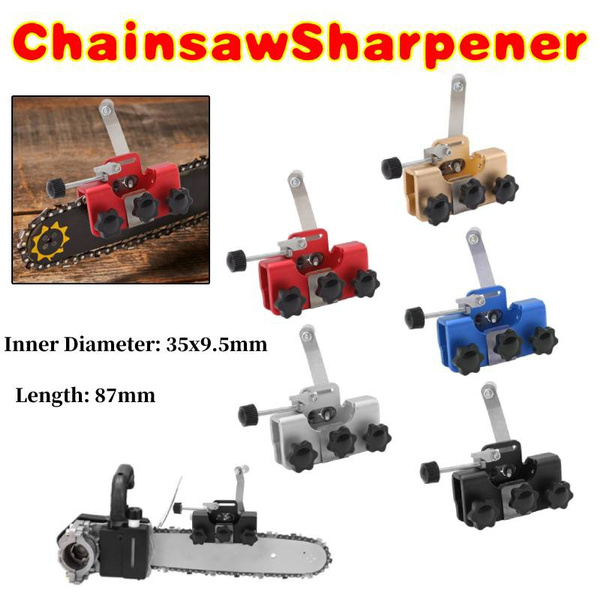 Portable Chainsaw Sharpener Chainsaw Sharpening Clamp ChainSaw Drill