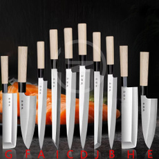 Blade, japanesechefknive, fish, Sushi