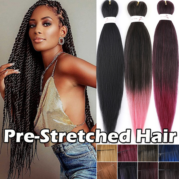 S noilite Pre Stretched Braiding Hair 20 Inch 26 Inch Professional Itch S noilite pre stretched braiding hair 20 inch 26 inch professional itch