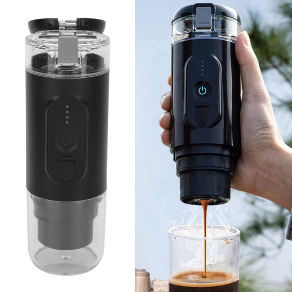 2 In 1 Portable USB Charging Coffee Machine Travel Coffee Maker