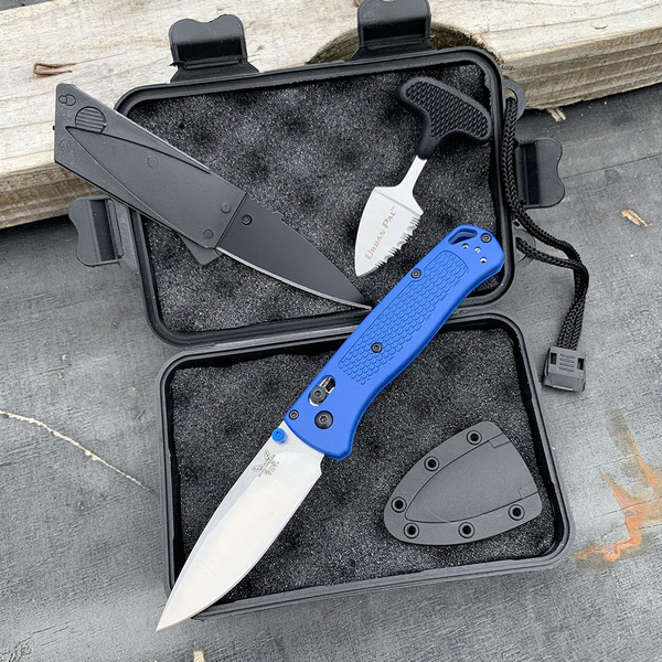 Benchmade 535 Bugout CPMS30V Steel Plain DropPoint Blade AXIS Folding