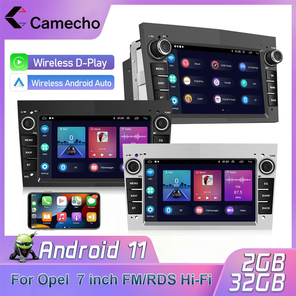 2+64G CAMECHO 9.7 Pouces Android 13 Autoraido Pour Ford Ranger 2011-2016 Sans Fil Carplay Bluetooth HD Écran Tactile Radio 2Din Avec Android Auto GPS WiFi FM/RDS Mirror Link SWC +Canbus 2USB