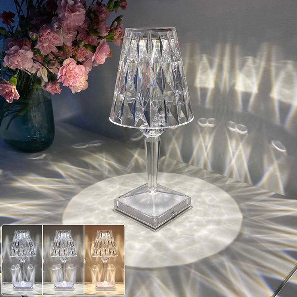 KaleidoGlow | LED Crystal Projection Table Lamp