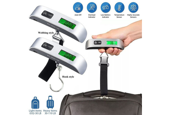 Digital portable scale with hook 50 kg for luggage suitcases