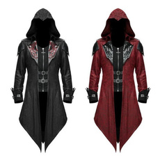 men coat, Plus Size, Medieval, gothic clothing