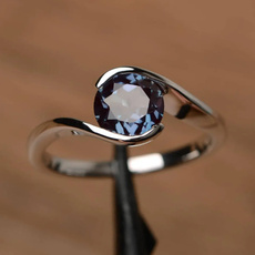 Women, Engagement, wedding ring, 925 silver rings