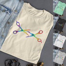 rainbow, Tees & T-Shirts, Fashion, loose top