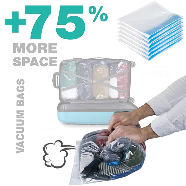 Plastic Transparent Vacuum Storage Bags For Clothes