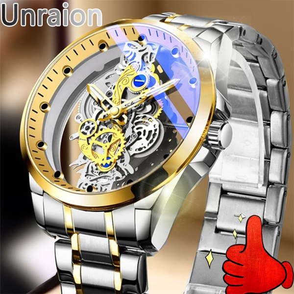 Double sided wrist discount watch