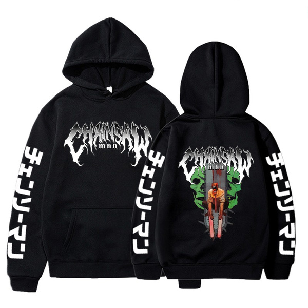 New Cool Chainsaw Man Anime Hoodie Men Ladies Casual Personality Hooded ...