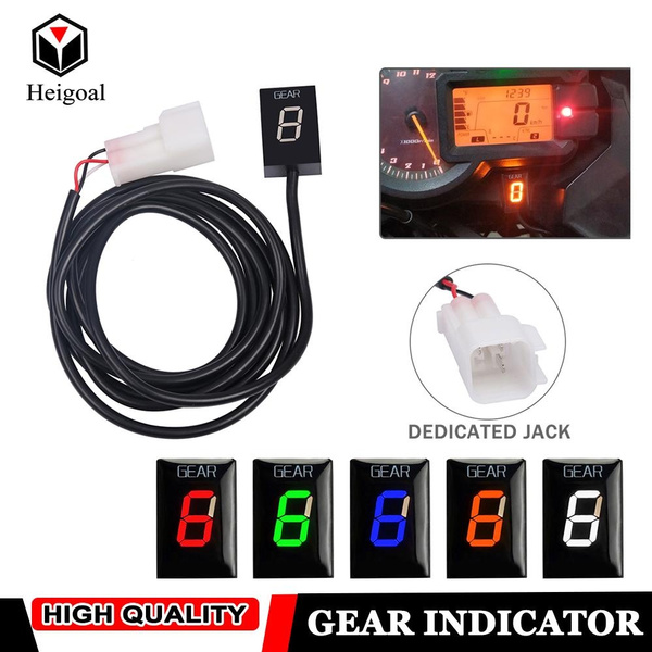 Gear Indicator For Kawasaki ZX6R ZX6RR ZX10R Z750 Z1000 ER6N ER4N