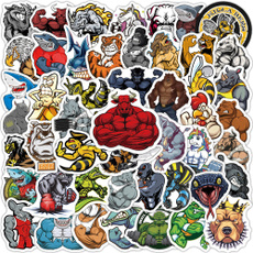 luggagesticker, Vintage, Stickers, Skateboard