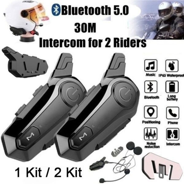 New Motorcycle Bluetooth Headset Outdoor Riding Headset