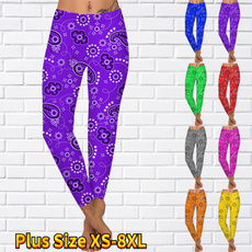 Fitness, Plus Size, croppedyogapant, Classics