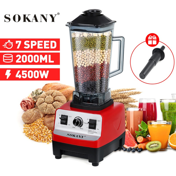 4500W Blender professional Heavy Duty Commercial mixer juicer ice