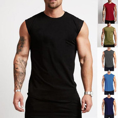sleeveless, Vest, Fashion, gymclothesformen