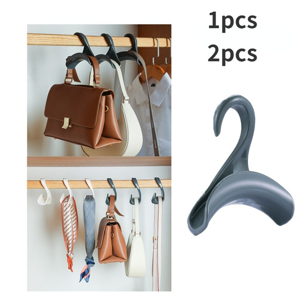1/2pcs Handbag Hanger Organizer Storage Hook Bag Rack Holder