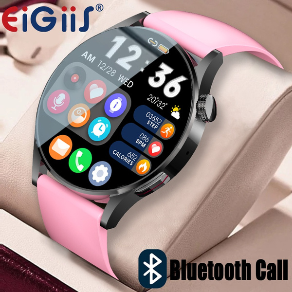 2022 EIGIIS Bluetooth Call Ladies Business Smart Watch Women Full Touch ...