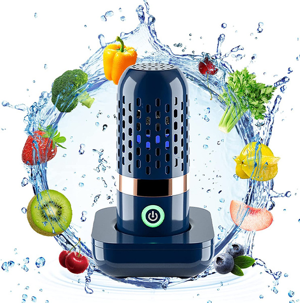 Fruit and Vegetable Washing Machine, Portable Wireless Charging Food