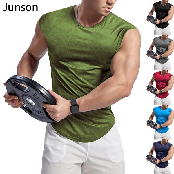 Cotton hot sale exercise shirts