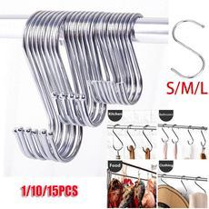 Steel, Clasps & Hooks, Bathroom, Hangers