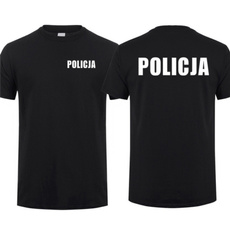 summer t-shirts, Police, Shirt, Sleeve