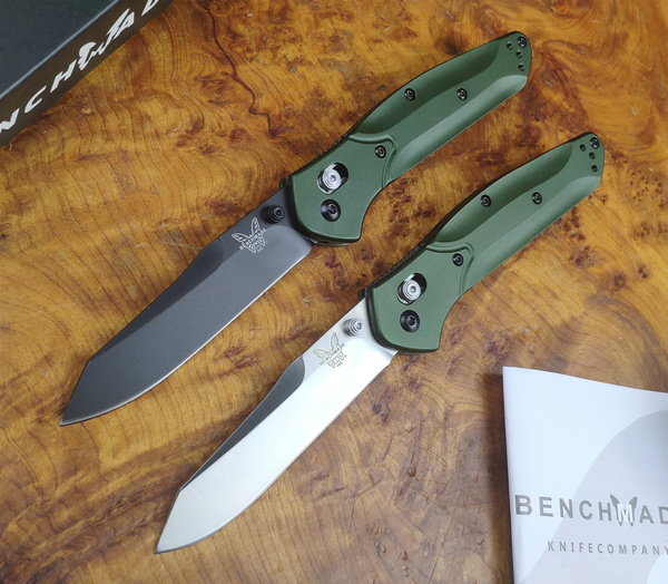 Hot Benchmade 940 Osborne Folding Knife 3.4" S30V Satin Plain Blade